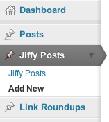 Add new Jiffy Post